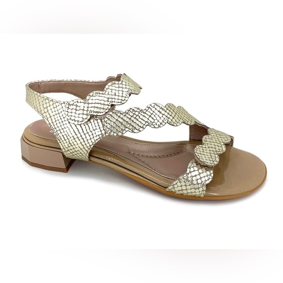 BeautiFeel Musa Heel Leather Sandals SZ 40 - Picture 1 of 11